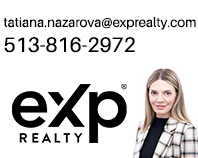 Tatiana Nazarova EXP Realty Panel Ad